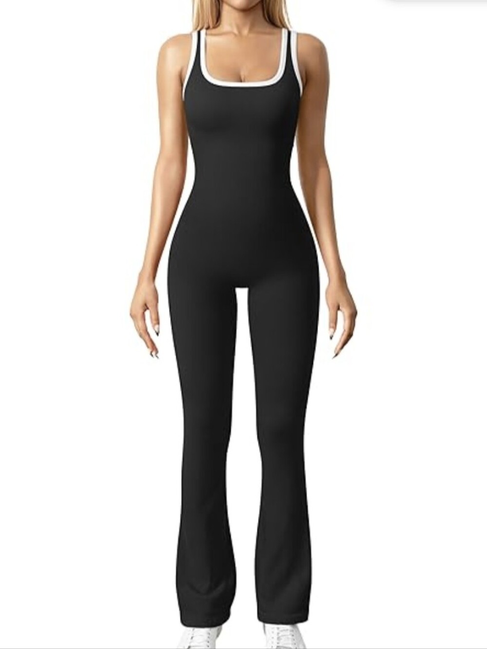 OQQ | 4 way cmpression lifting jumpsuit